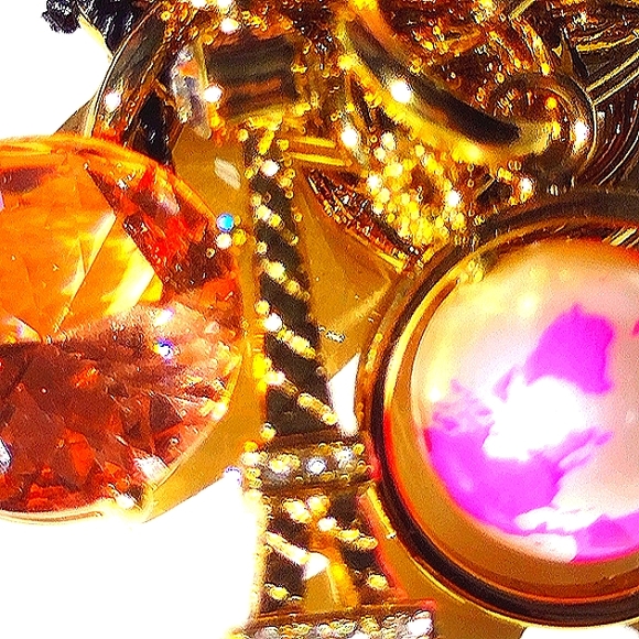 Juicy Couture LG Charm Depicting the Eiffel🗼Lady Liberty 🌍Globe Spins NWT - Picture 14 of 14